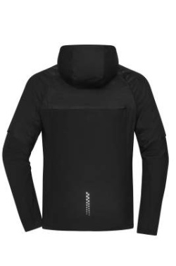 Men's Running Jacket, black – James & Nicholson (4)