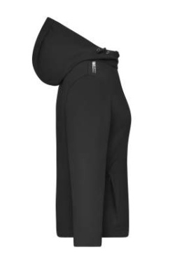 Ladies' Sports Softshell Jacket GRS, black – James & Nicholson (3)