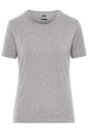Ladies' ORGANIC Stretch-T Work - SOLID - OCS Blended, grey-heather