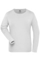 Ladies' ORGANIC Stretch-Longsleeve Work - SOLID - OCS Blended, white