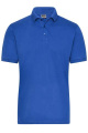 Men's ORGANIC Stretch-Polo Work - SOLID - OCS Blended, royal