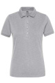 Ladies' ORGANIC Stretch-Polo Work - SOLID - OCS Blended, grey-heather