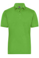Men's ORGANIC Stretch-Polo Work - SOLID - OCS Blended, lime-green
