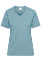 Ladies' ORGANIC Workwear T-Shirt OCS Blended, steel-blue