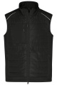 Men's Hybrid Vest GRS, black/black