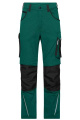 Workwear Pants Slim Line - STRONG - GRS, dark-green/black
