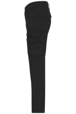 Workwear-Pants light Slim Line, black – James & Nicholson (2)