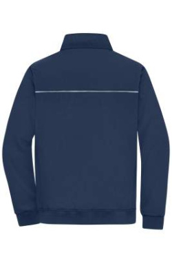 Hybrid Workwear Jacket, navy/navy – James & Nicholson (4)