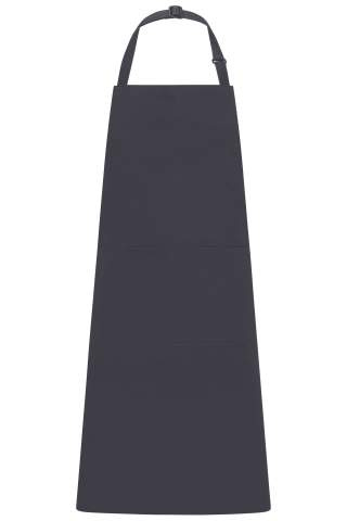 Apron with Bib, carbon – James & Nicholson (1)