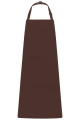 Apron with Bib, brown
