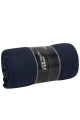 Fleece Blanket, navy/natural
