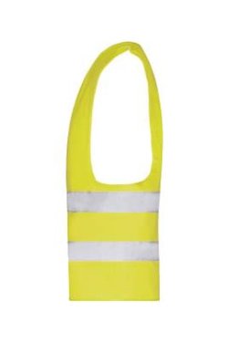 Safety Vest, fluorescent-yellow – James & Nicholson (2)