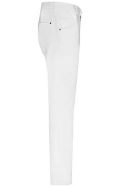 Men's 5-Pocket-Stretch-Pants, white – James & Nicholson (3)
