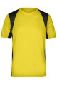 Men's Running-T, yellow/black