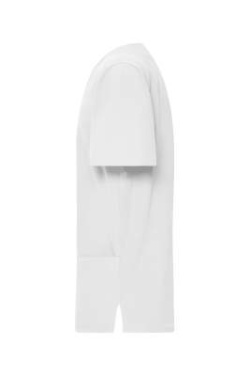 Men's Stretch-Kasack, white - James & Nicholson (2)