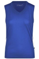 Ladies' Running Tank, royal/white