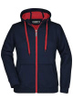 Ladies' Doubleface Jacket, navy/red