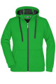 Ladies' Doubleface Jacket, fern-green/graphite