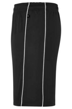Basic Team Shorts, black/white – James & Nicholson (2)