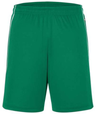 Basic Team Shorts, green/white