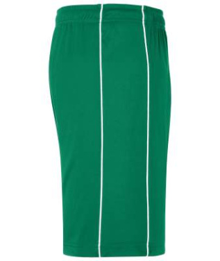 Basic Team Shorts, green/white – James & Nicholson (3)