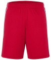 Basic Team Shorts, red/white