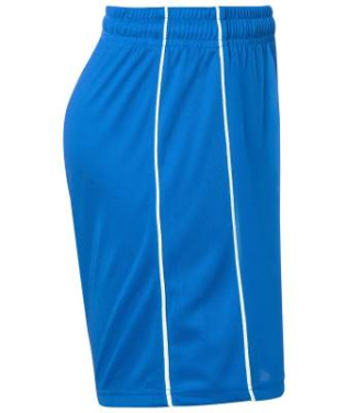 Basic Team Shorts Junior, royal/white – James & Nicholson (3)