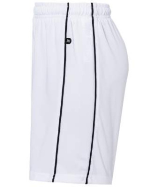 Basic Team Shorts Junior, white/black – James & Nicholson (2)