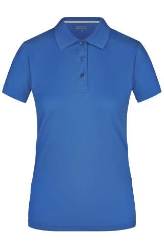 Ladies' Polo High Performance, azur - James & Nicholson (1)