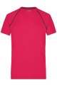 Men's Sports T-Shirt, bright-pink/titan