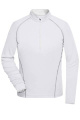 Ladies' Sports Shirt Long-Sleeved, white/silver
