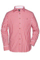 Men's Traditional Shirt, red/white