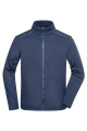 Men's Knitted Fleece Jacket, navy/navy