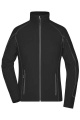 Ladies' Structure Fleece Jacket, black/carbon