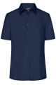 Ladies' Business Shirt Short-Sleeved, navy