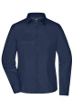 Ladies' Business Shirt Long-Sleeved, navy
