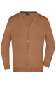 Men's V-Neck Cardigan, camel