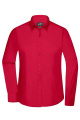 Ladies' Shirt Long-Sleeved Poplin, red