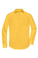 Men's Shirt Long-Sleeved Poplin, yellow