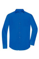 Men's Shirt Long-Sleeved Poplin, royal