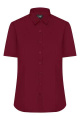 Ladies' Shirt Short-Sleeved Poplin, wine
