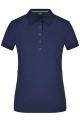 Ladies' Pima Polo, navy
