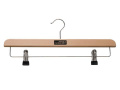 Clothes hanger with clip, raw