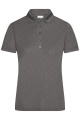 Ladies' Active Polo, dark-melange