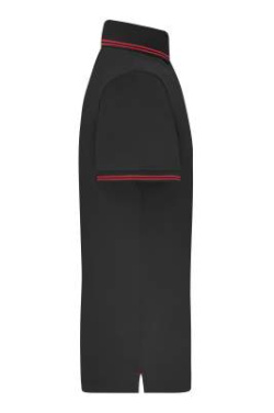 Men's Functional Polo, black/red – James & Nicholson (3)