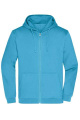 Men's Promo Zip Hoody, turquoise