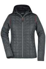 Ladies' Knitted Hybrid Jacket
