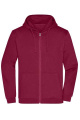Men's Promo Zip Hoody, wine