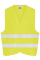 Safety Vest Adults, fluorescent-yellow