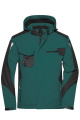 Craftsmen Softshell Jacket – STRONG, dark-green/black